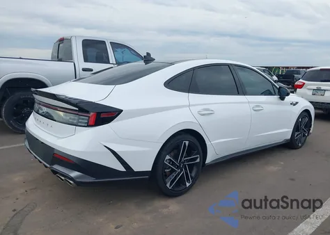 2025 Hyundai Sonata N Line z USA, uszkodzony, nr VIN KMHL54JC5SA495626